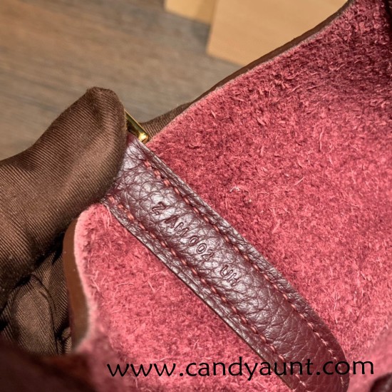 Hermes Picotin Clemence 18cm 0G/ Rouge Sellier Gold Hardware Hermes Picotin Clemence 18cm 0G/ Rouge Sellier Gold Hardware