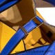 Hermes Picotin Clemence 18cm 9D Jaune Ambre & 7T /Blue Electric Silver Hardware Hermes Picotin Clemence 18cm 9D Jaune Ambre & 7T /Blue Electric Silver Hardware
