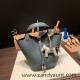 Hermes Picotin Clemence 18cm Y7 /Blue Orage Silver Hardware Hermes Picotin Clemence 18cm Y7 /Blue Orage Silver Hardware