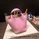 Hermes Picotin Clemence 18cm X9 /Mauve Sylvestre Gold Hardware Hermes Picotin Clemence 18cm X9 /Mauve Sylvestre Gold Hardware