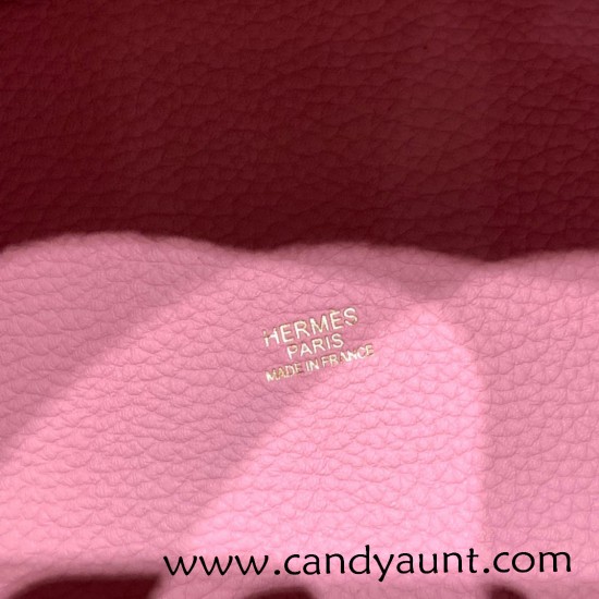 Hermes Picotin Clemence 18cm X9 /Mauve Sylvestre Gold Hardware Hermes Picotin Clemence 18cm X9 /Mauve Sylvestre Gold Hardware