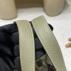 Picotin Lock 18/PM Taurillon Clemence (TC) Q1/Sauge Silver Hardware Fully Hand-Stitched
