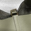 Picotin Lock 18/PM Taurillon Clemence (TC) Q1/Sauge Silver Hardware Fully Hand-Stitched