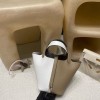 8Q Beige Marfa & 46/Ebene Picotin Lock 18/PM Taurillon Clemence (TC) Silver Hardware Fully Hand-Stitched