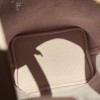 Picotin Lock 18/PM Taurillon Clemence (TC) 09 Mauve Pale 2023 (New Color Launched in Hermes 2022 AW) Silver Hardware Fully Hand-Stitched
