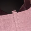 X9/Mauve Sylvestre Silver Hardware Picotin Lock 18/PM Taurillon Clemence (TC)