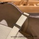 HERMES Picotin Lock 22/MM CLEMENCE I2/Nata Silver Hardware HERMES Picotin Lock 22/MM CLEMENCE I2/Nata Silver Hardware