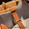 HERMES Picotin Lock 22/MM CLEMENCE 10 /Craie & 37/Gold Gold Hardware