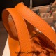 HERMES Picotin Lock 22/MM CLEMENCE Orange Gold Hardware HERMES Picotin Lock 22/MM CLEMENCE Orange Gold Hardware