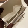 Hermès Verrou Mini 17cm Chevre Mysore 10/Craie Silver Hardware Verrou-019 Fully Hand-Stitched