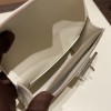 Hermès Verrou Mini 17cm Chevre Mysore 10/Craie Silver Hardware Verrou-020 Fully Hand-Stitched
