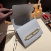 Hermès Roulis 19cm Evercolor J7/Blue Lin Gold Hardware Roulis-027 Fully Hand-Stitched