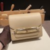 Hermès Roulis 19cm Evercolor S2/Trench Gold Hardware Roulis-030 Fully Hand-Stitched
