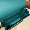 Hermès Roulis 19cm Evercolor 6H/Vert Veronese Gold Hardware Roulis-043 Fully Hand-Stitched