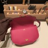 Hermès Cherche-Midi 18 Veau Epsom L3/Rose Purple Silver Hardware Cherche-044 Fully Hand-Stitched