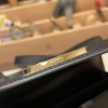 Hermès Mosaique 17cm Veau Epsom 89/Black (Noir) Gold Hardware Mosaique-065 Fully Hand-Stitched