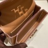 Hermès Mosaique 17cm Veau Epsom 37/Gold Silver Hardware Mosaique-066 Fully Hand-Stitched