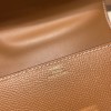 Hermès Mosaique 17cm Veau Epsom 37/Gold Silver Hardware Mosaique-066 Fully Hand-Stitched
