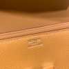 Hermès Mosaique 17cm Veau Epsom 2S/Sesame Silver Hardware Mosaique-069 Fully Hand-Stitched