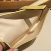 Hermès Jige Elan 29 Clutch Swift I2/Nata & 1Z/Jaune Poussin JigeElan-078 Fully Hand-Stitched