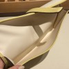 Hermès Jige Elan 29 Clutch Swift I2/Nata & 1Z/Jaune Poussin JigeElan-079 Fully Hand-Stitched