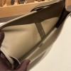 Hermès Jige Elan 29 Clutch Swift 18/Étoupe Grey (Étoupe) JigeElan-081 Fully Hand-Stitched