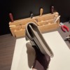 Hermès Jige Elan 29 Clutch Swift M8/Gris Asphalt JigeElan-082 Fully Hand-Stitched