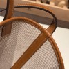 Hermès Cabas H En Biais 27cm Twill Ash/Swift 37/Gold Biais27-090 Fully Hand-Stitched