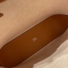 Hermès Cabas H En Biais 27cm Twill Ash/Swift 37/Gold Biais27-092 Fully Hand-Stitched