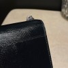 Hermès Verrou Mini 17cm Chevre Mysore T0/Blue Brume verrou17-096 Fully Hand-Stitched