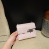 Hermès Verrou Mini 17cm Chevre Mysore 89/Black (Noir) verrou17-101 Fully Hand-Stitched