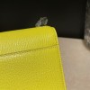 Hermès Roulis 19cm Chevre Mysore B3/Blue Zanzibar Roulis-103 Fully Hand-Stitched