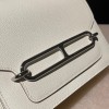 Hermès Roulis 19cm Swift 3Q/Rose Sakura Roulis-105 Fully Hand-Stitched