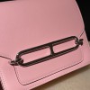Hermès Roulis 19cm Evercolor 9W/Crocus Roulis-106 Fully Hand-Stitched