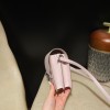 Hermès Roulis 19cm Evercolor 0T/Mushroom & 4B/Biscuit Roulis-107 Fully Hand-Stitched