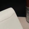 Hermès Roulis 19cm Evercolor 8F/Etain Roulis-108 Fully Hand-Stitched