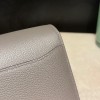 Hermès Roulis 19cm Evercolor 0G/Rouge Sellier & B5/Ruby Roulis-109 Fully Hand-Stitched