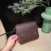 Hermès Roulis 19cm Evercolor J7/Blue Lin Roulis-110 Fully Hand-Stitched