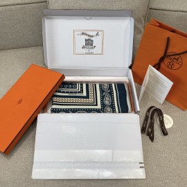 Hermes Hermès Sailor Tattoo Bandana 140 Shawl