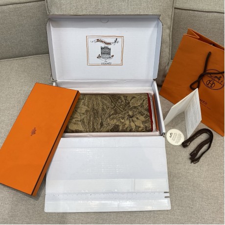 Hermes Hermès Palermo Botanical Garden 140 Shawl