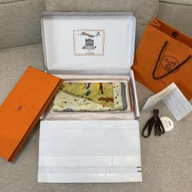 Hermes Hermès Aesop's Fables Collection 140 Shawl