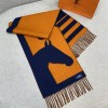 Hermes Hermès The Love Story of Noble Horses Hermès Orange Casaque Love Story Scarf