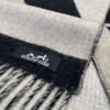 Hermes The Love Story of Noble Horses Black & Camel Casaque Love Story Scarf