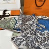 Hermes Hermès City of Noble Horses Silk Scarf