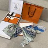 Hermes Hermès City of Noble Horses Silk Scarf