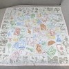 Hermes Hermès Phoo Boo Stamp Collector 90 Scarf