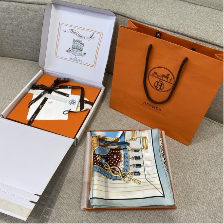 Hermes Hermès World on the Saddle 90 Scarf