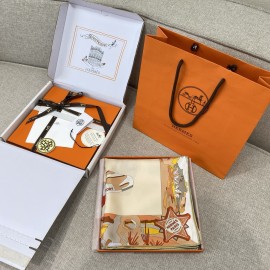 Hermes Hermès Story on Shoeleather 90 Scarf 18mm High-Class Custom