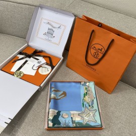 Hermes Hermès Story on Shoeleather 90 Scarf 18mm High-Class Custom