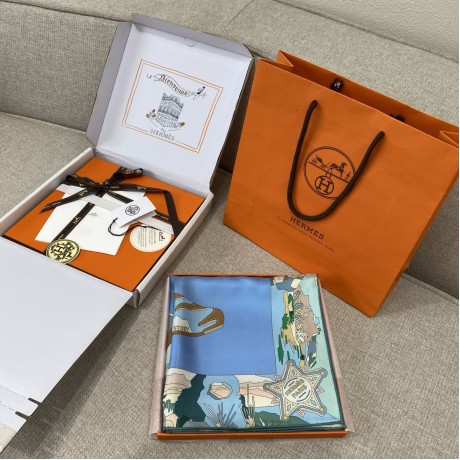 Hermes Hermès Story on Shoeleather 90 Scarf 18mm High-Class Custom